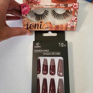 "Lashes & Nails" Sold As Set